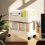 2 Tier Rolling Utility Cart Storage Shelf Movable 5