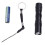 Black Flashlight White Light 3W Battery AA + Strap 2