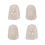 4pcs New Soft Silicone Guitar Thumb Finger Picks P 3