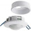 Indoor Motion Detector,flush And Surface Mounted,programmable,infrared Sensor,6m / 360,suitable Led,max.1200w/500w 1