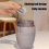 600ml High-Capacity Sports Water Bottle,Shaker Cup 6