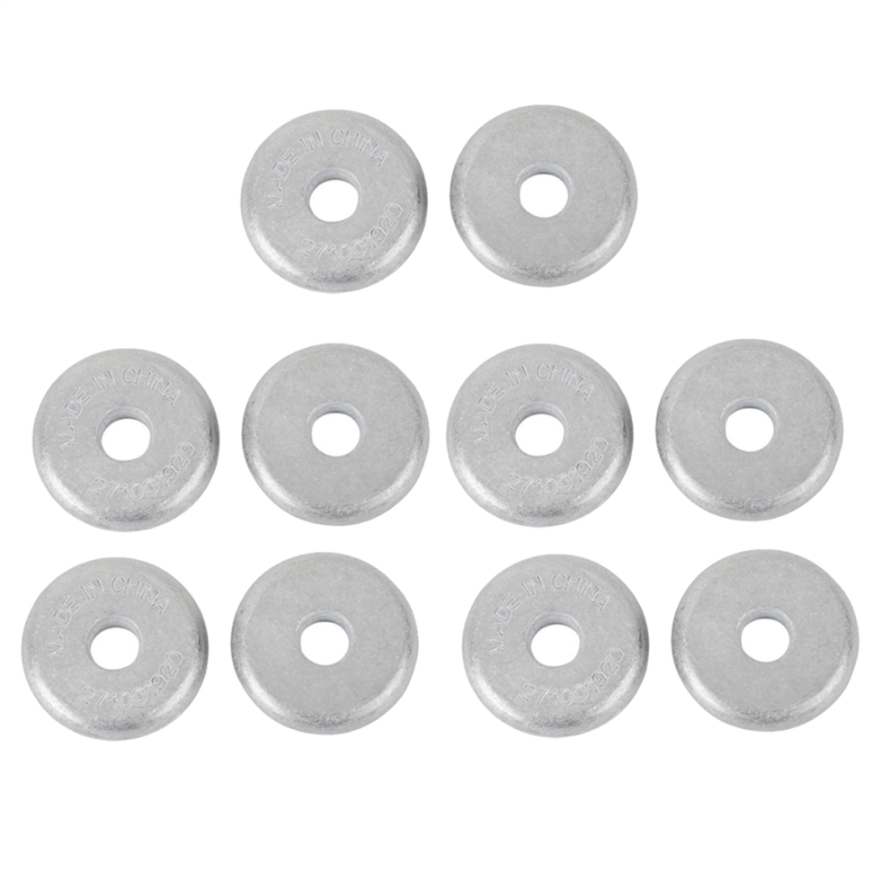 10Pcs Motorboat Anode Anti-Corrosion Zinc Block 27 4851229042380