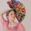 Folding Fan Handheld Nylon Cloth Foldable Hand Chi 5