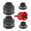 2 PCS Rain Bulkhead Fitting Kit with Plugs and Hol 2
