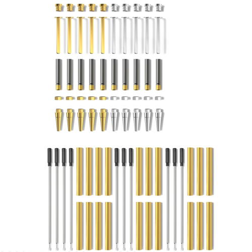 Pen Kits for Woodturning 10 Pack Premium Slimline
