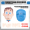 Face Shape Squeeze Acne Toy 4088 - Safe Non-Toxic Popping Pimple Toy for Stress Relief, Portable Fun for Kids 10