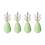 4pcs Luminous Fishing Lure Hard Jig Hook Octopus C 2