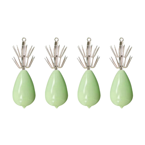 4pcs Luminous Fishing Lure Hard Jig Hook Octopus C 1