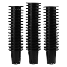 100pcs Black Plastic Fixing Basket Gardening Soill