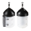 Decoy Cage Fishing Black Lid Worm Bait Maker with 8