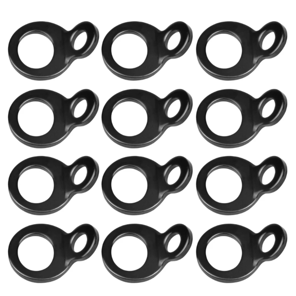 12 Pcs D-Ring Tie Downs, Anchor Lashing Rings For 4851229055212