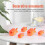8pc/lot Red Fish miniature figures decorative mini 6