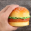 1pc Realistic Hamburger Lifelike Simulation Fake h 9