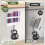 9.5In Large Acrylic Straw Holder for Cabinet Door- 4
