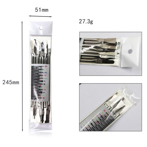 8in 1 IC Chip Repair Thin Tools Set CPU Metal Remo 2