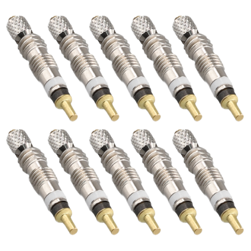 10 Pieces Valve Core Bike Replacement Tubeless for 1