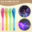 4PCS Ink Pen Fun Colorful Hidden Word Graffiti Pen 5