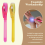 4PCS Ink Pen Fun Colorful Hidden Word Graffiti Pen 7