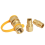 3/8 Inch Natural Gas Quick Connector Brass Propane 3
