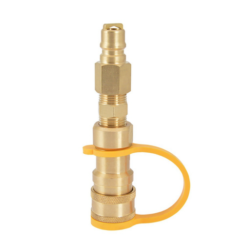 3/8 Inch Natural Gas Quick Connector Brass Propane 1