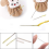 Bone Folders Kit, Folders, Makers,Bookbinding for 5