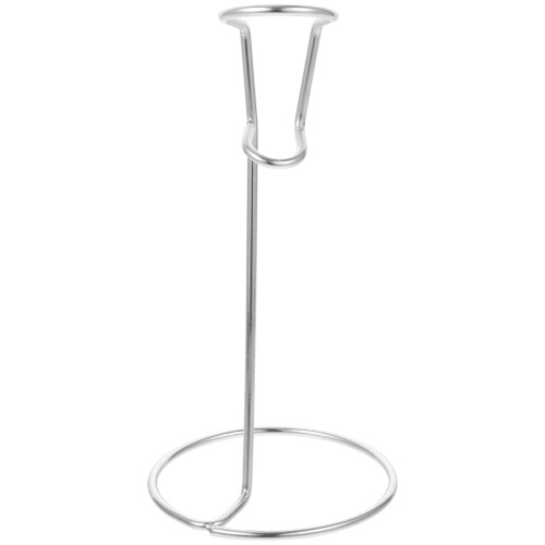 Stainless Steel Egg Mixer Bracket Silver Practical Kitchen Rack