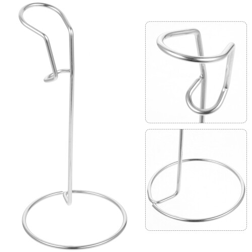 Stainless Steel Egg Mixer Bracket Silver Practical Kitchen Rack 1