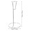 Stainless Steel Egg Mixer Bracket Silver Practical Kitchen Rack 11