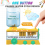 Upgraded Cartoon Paint Brush Cleaner with Tray, Ho 8