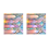 Retro Colorful Window Stickers PVC Electrostatic V 3
