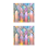 Retro Colorful Window Stickers PVC Electrostatic V 2