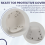 1 Pair Roller Skates Toe Cap Guards Protectors wit 6