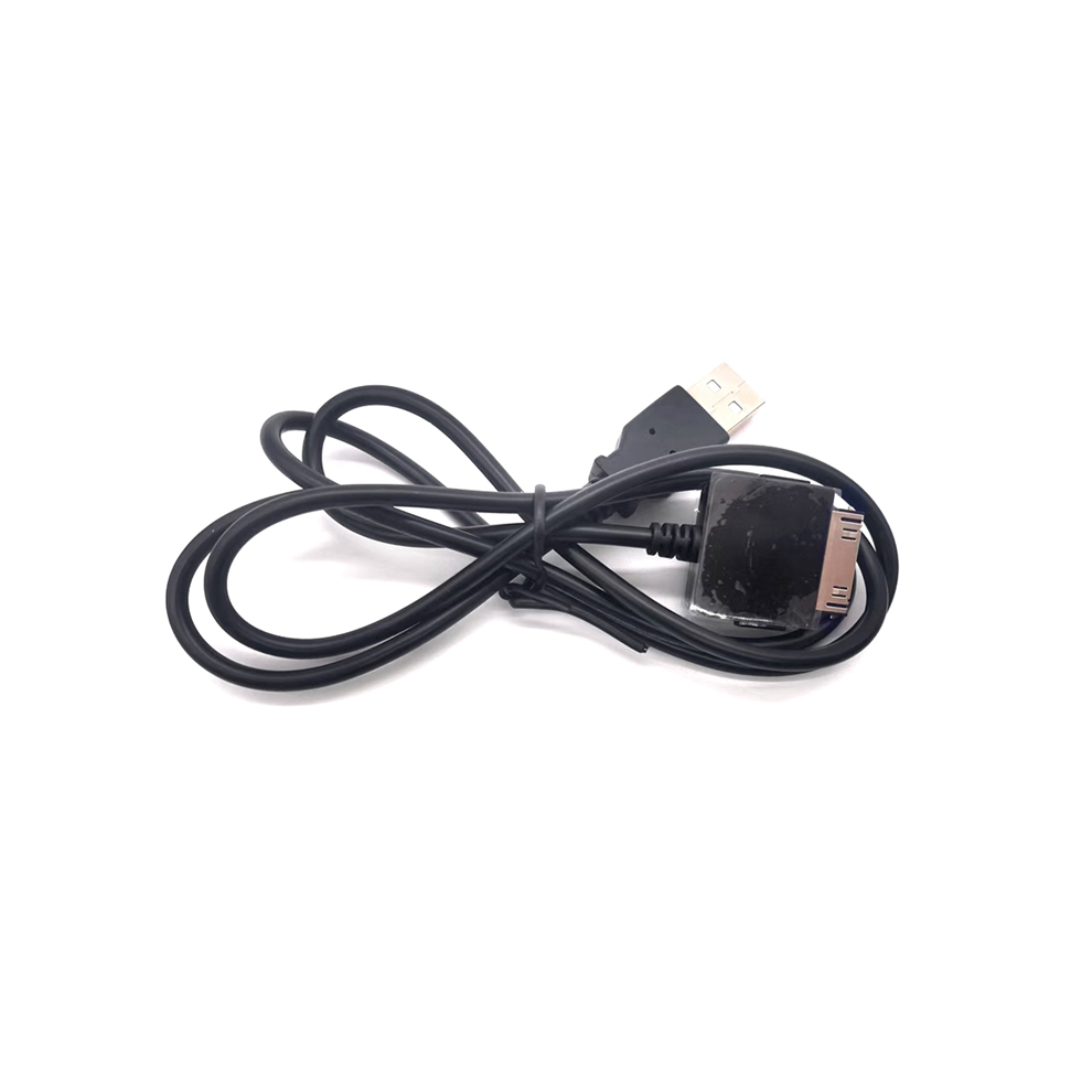 1M Usb Sync Data Transfer Copper Wire Charger Cord Black 4851229071007