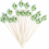 Cocktail Picks Handmade Bamboo Toothpicks 100Pcs 5 5
