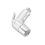 Shower Mixer by hand Intimate Hygiene in ABS for B 4