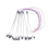 10Pcs 2Led Street Lamp 1:100 Ho Scale Light Scener 3