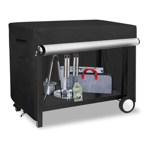 Outdoor Prep Table Cover with Split Zipper, Waterp 1