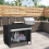 Outdoor Prep Table Cover with Split Zipper, Waterp 5