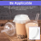 1500 Pcs White Leak-Proof Cap Lid Liners (13/14/15 3