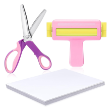 Paper Crimper,9in Shears,Thin Inkjet 100 Sheets 8.