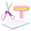 Paper Crimper,9in Shears,Thin Inkjet 100 Sheets 8. 2