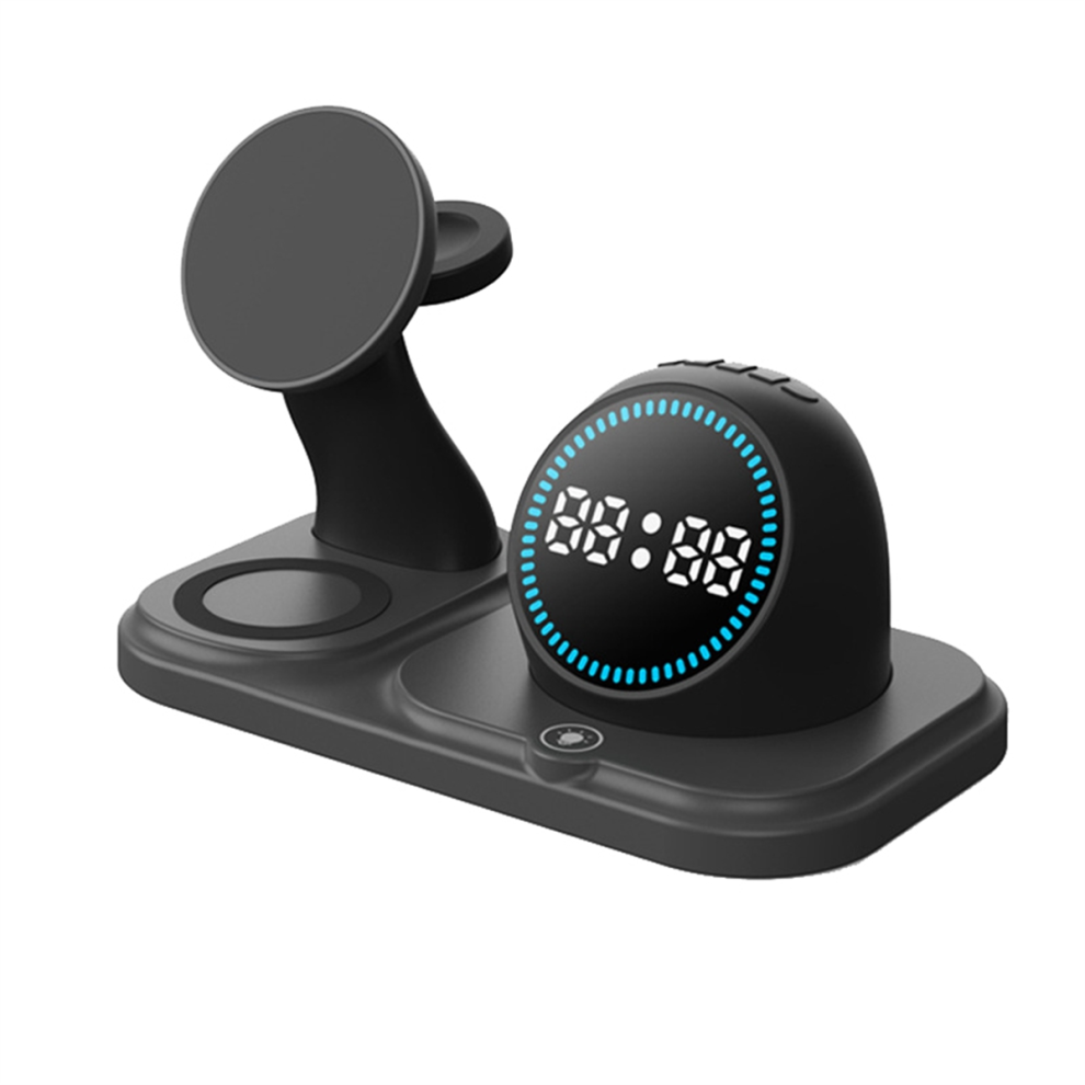 Photos - Other for Mobile 6 in 1 30W Magnetic Wireless Charger Stand RGB Ala