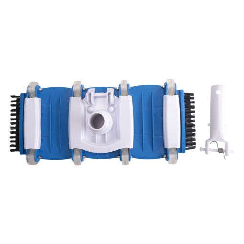 Pool Vacuum Head with Side Brushes and Wheels Swiv 1
