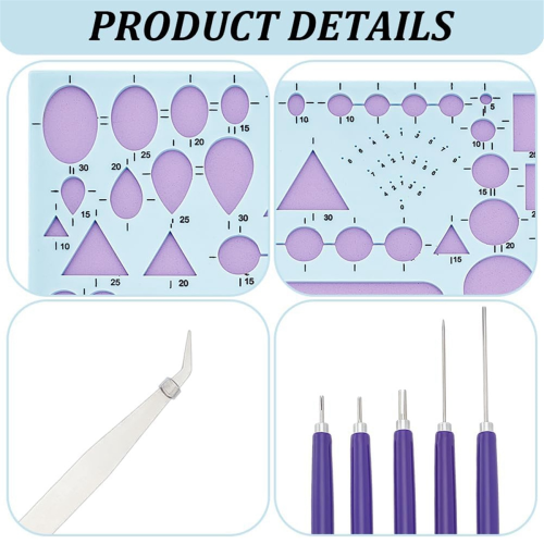 7 PCS Paper Quilling Tools Kit for Adult Beginners 2