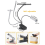 51 Led Music Stand Light, Folding Rechargeable Cli 9