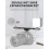 Cold Shoe Mount Bracket Dual Hot Extension Bar Pla 6