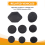 Accessories Frame Hole Cover Caps Decorative Cap 10