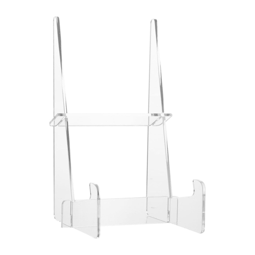 Acrylic Cookbook Holder Recipe Book Display Rack f 1