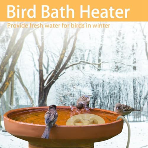 Bird Bath Heater, Winter Outdoor 70 Watt Pond De-, 2
