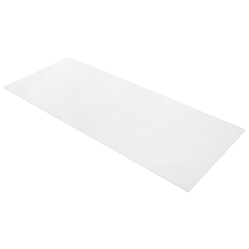 Transparent Cake Cream Scraper Rectangular Acrylic 2